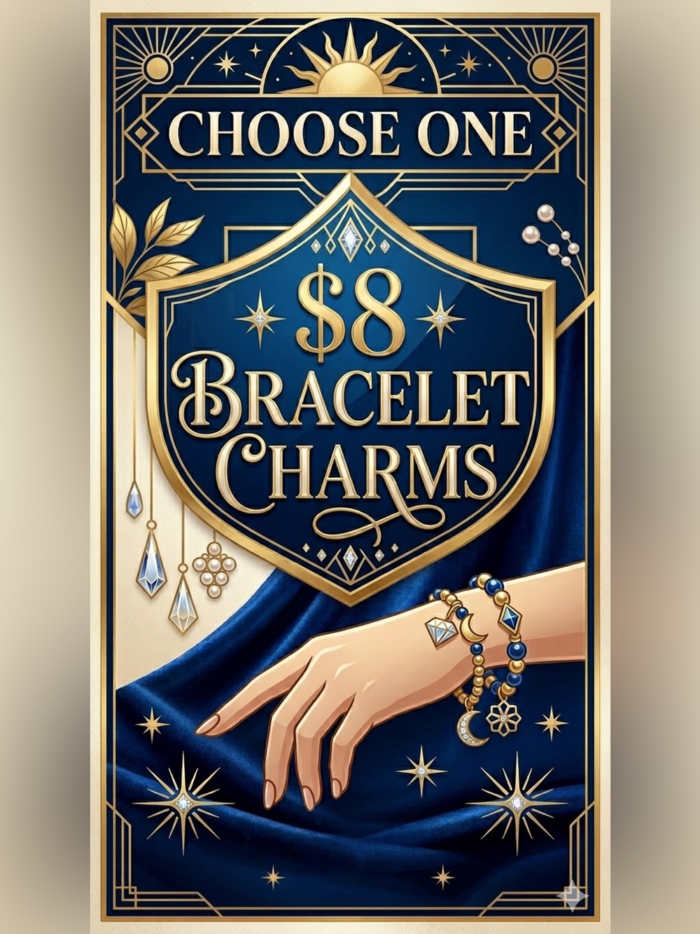 Choose One: $8 Bracelet Charms